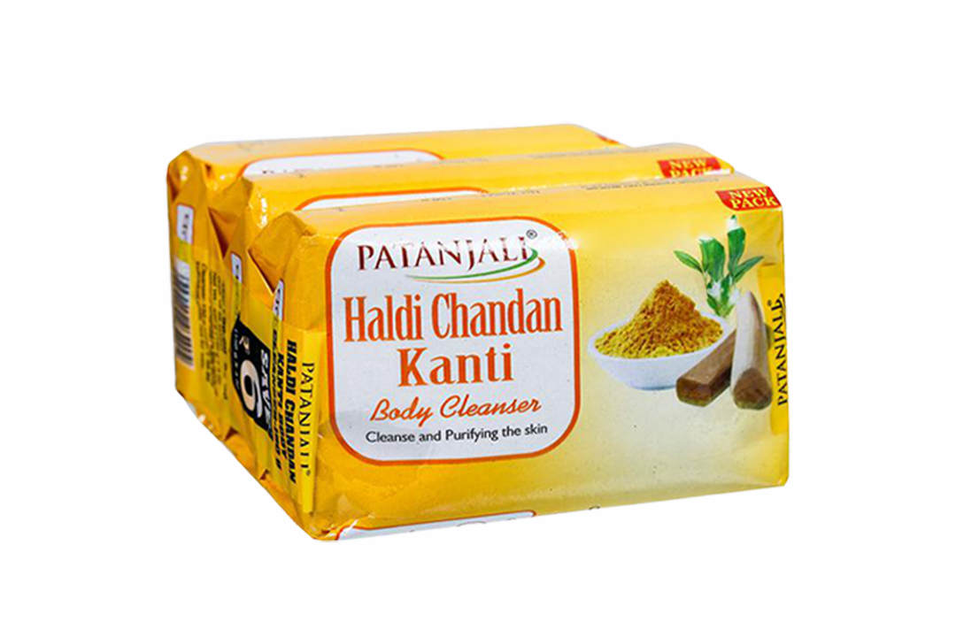 Patanjali Haldi Chandan Soap